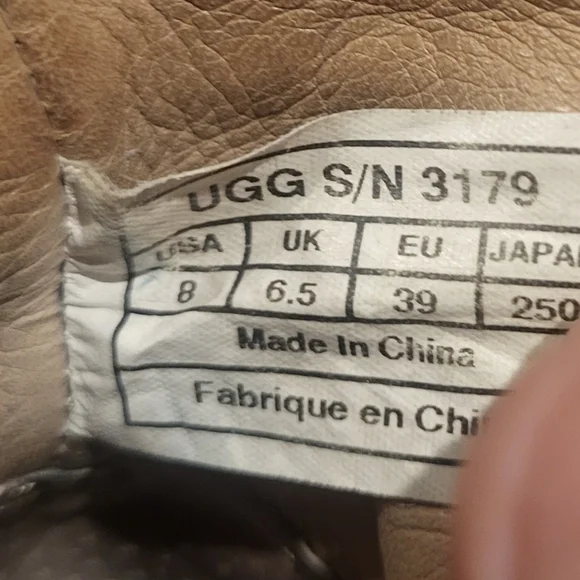 UGG Australia Austin Western Ankle Boota Booties Size 8 - Picture 9 of 9